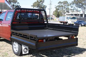 Black Steel Tray #178