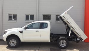 Ford Ranger Extra Cab with Tiger Hydraulic Tipper Tray #044