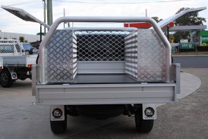 Tray with Rubber Mat #029