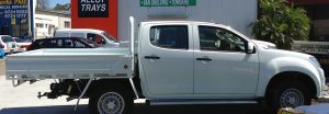 Isuzu DMax Dual Cab with Tiger Steel Tray1
