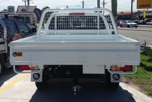 Isuzu DMax Dual Cab with Tiger Steel Tray #061