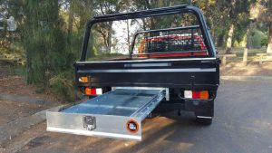 Isuzu Dmax Steel Tray with Trundle Out #070