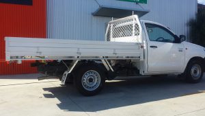 Toyota Hilux Single Cab with Tiger Tradie Tray  #112